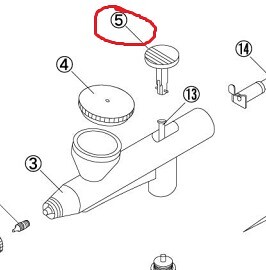 Tamiya 7807239 74801 SX3D PUSH BUTTON - 108/7807239 - expresní doprava