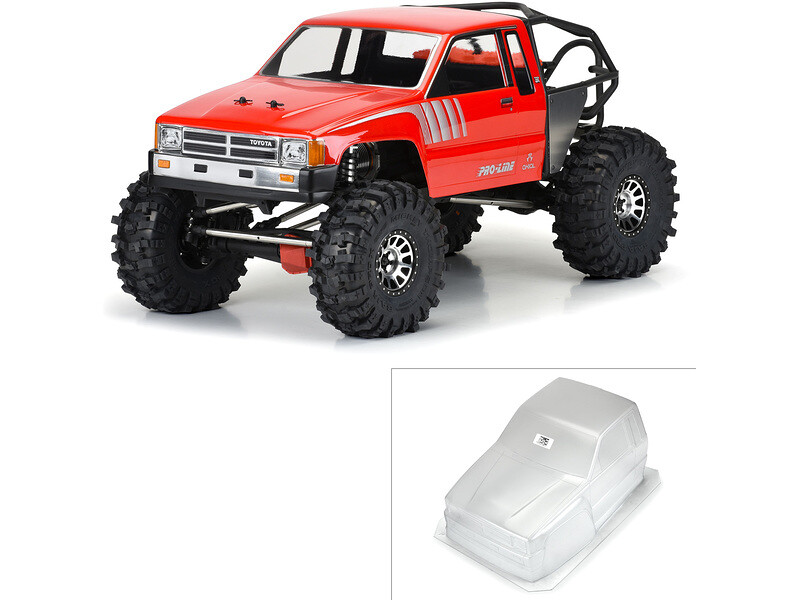 Pro-Line karosérie 1:6 1985 Toyota Hilux SR5 čirá: SCX6 - PRO362200 - expresní doprava