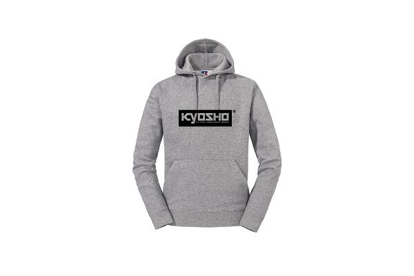 Kyosho Hooded Sweatshirt K24 Grey - S - K.88240-S - expresní doprava