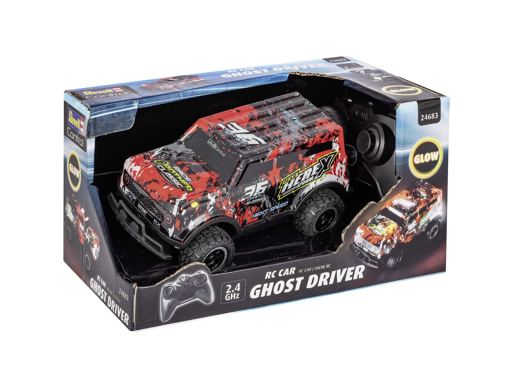 Autíčko REVELL 24683 - Ghost Driver (Red) - 18-24683 - expresní doprava