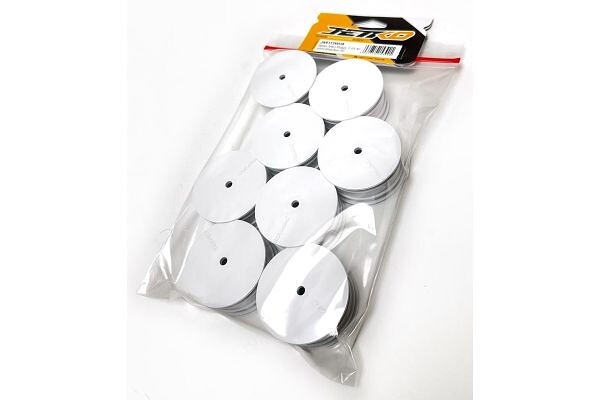 Jetko Wheels 1:10 Buggy Front 4WD White (8pack) - JK6113WH8 - expresní doprava