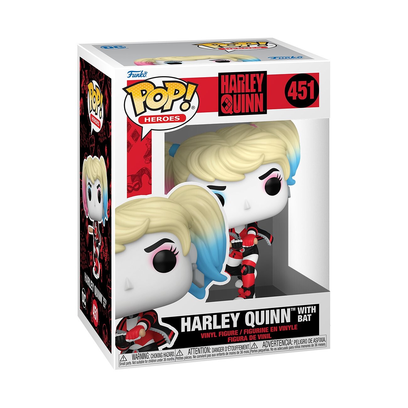 Funko POP Heroes: DC- Harley w/ Bat - FK65614 - expresní doprava