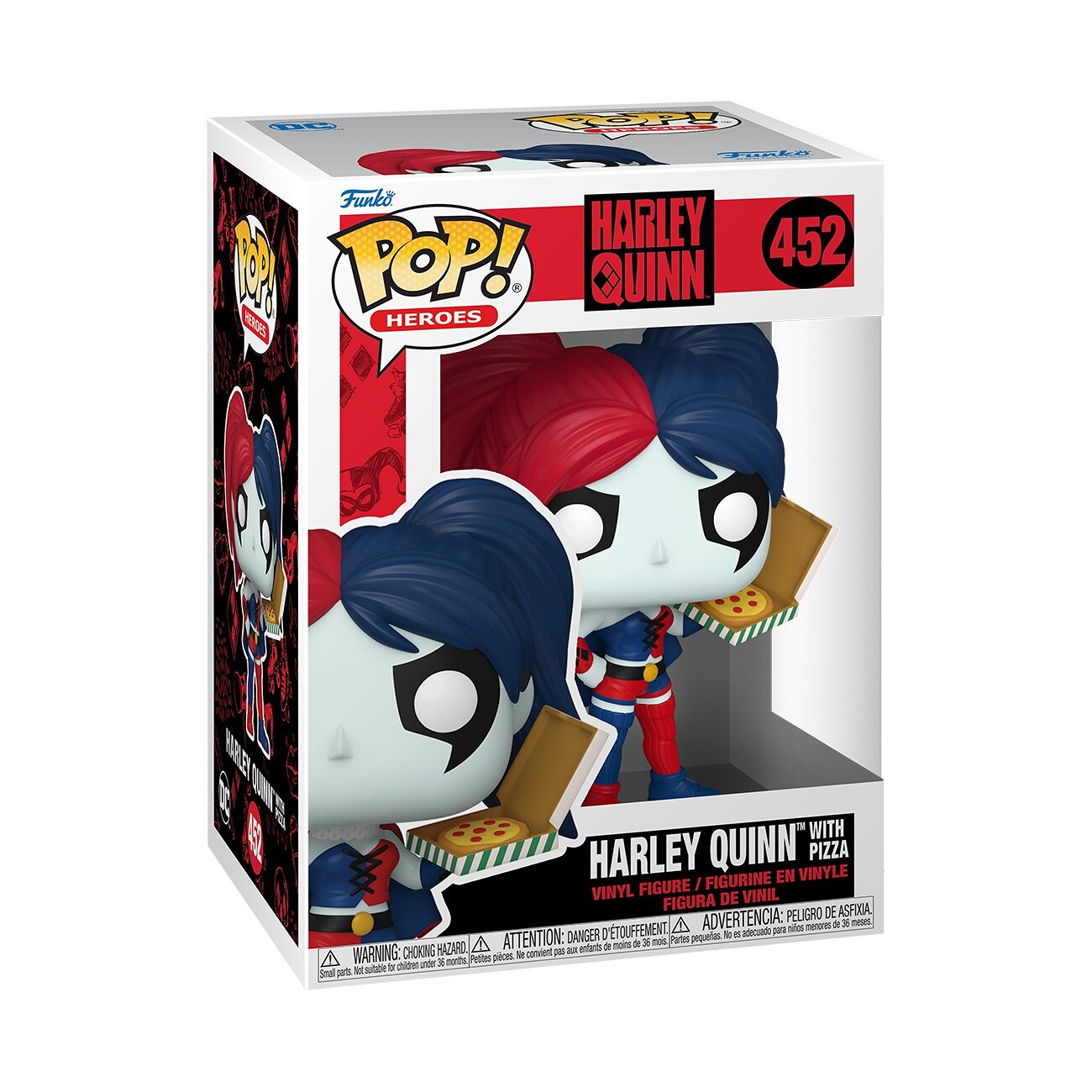 Funko POP Heroes: DC- Harley w/ Pizza - FK65615 - expresní doprava