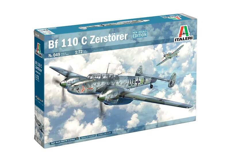 Model Kit letadlo 0049 - Bf-110 C3/C4 Zerstörer (1:72) - 33-0049 - expresní doprava