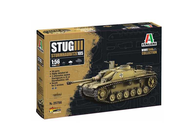 Model Kit military 25756 - Sd. Kfz. 142/1 Sturmgeschütz III (1:56) - 33-25756 - expresní doprava