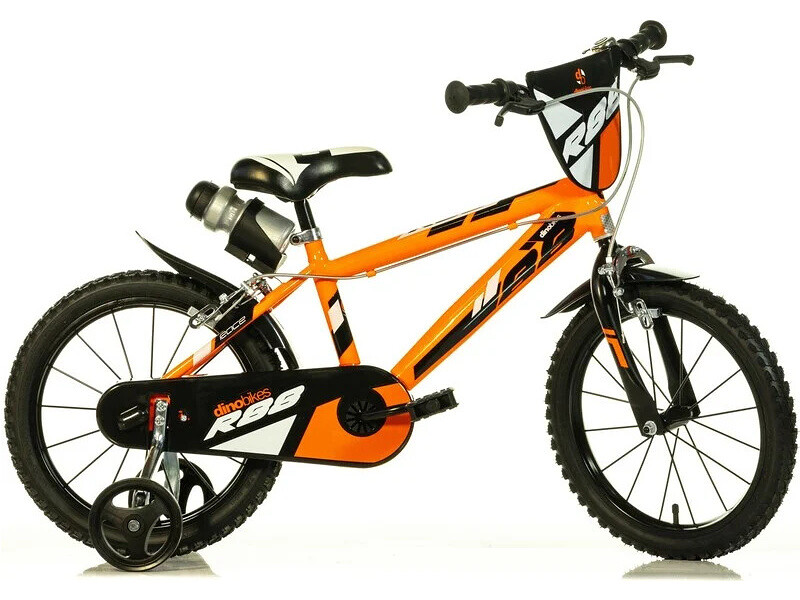 Dino-Bikes DINO Bikes - Dětské kolo 14" oranžové - DB-414U26R88 - expresní doprava