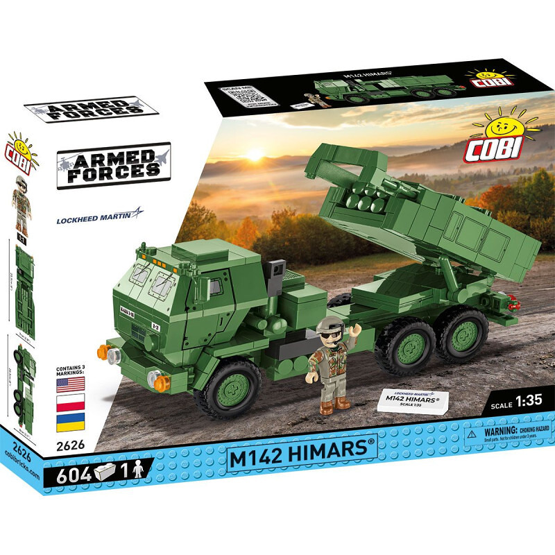 COBI Armed Forces M142 Himars, 1:35, 604 k, 1 f - COBI-2626 - expresní doprava