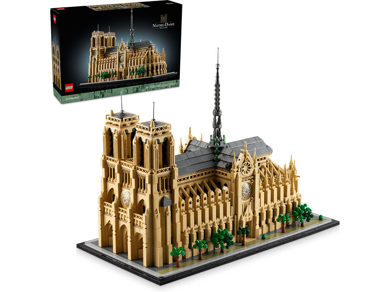 LEGO Architecture - Notre-Dame v Paříži - LEGO21061 - expresní doprava