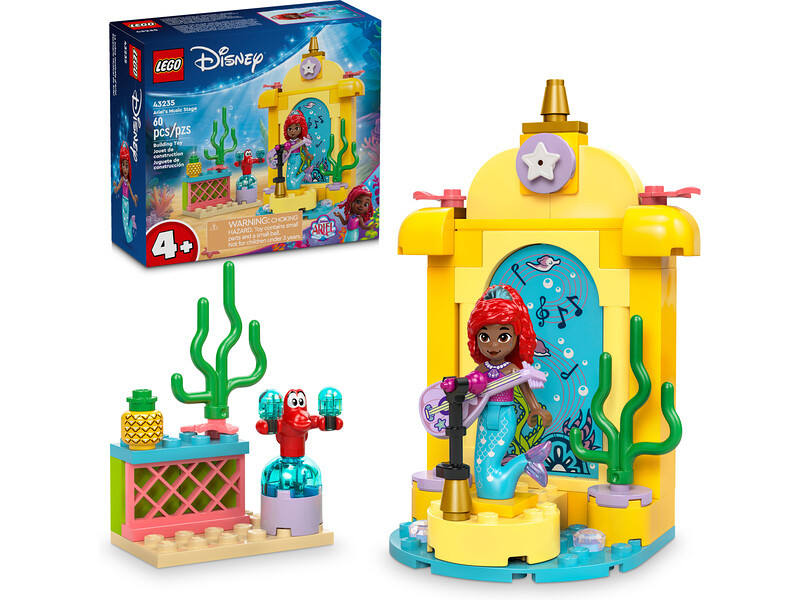 LEGO Disney Princess - Ariel a její hudební pódium - LEGO43235 - expresní doprava