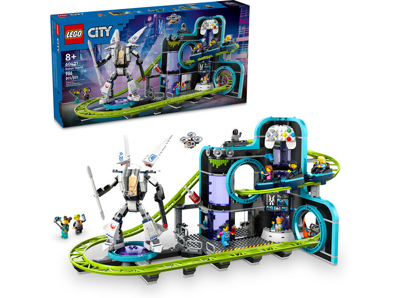 LEGO City - Zábavní park Robotický svět - LEGO60421 - expresní doprava