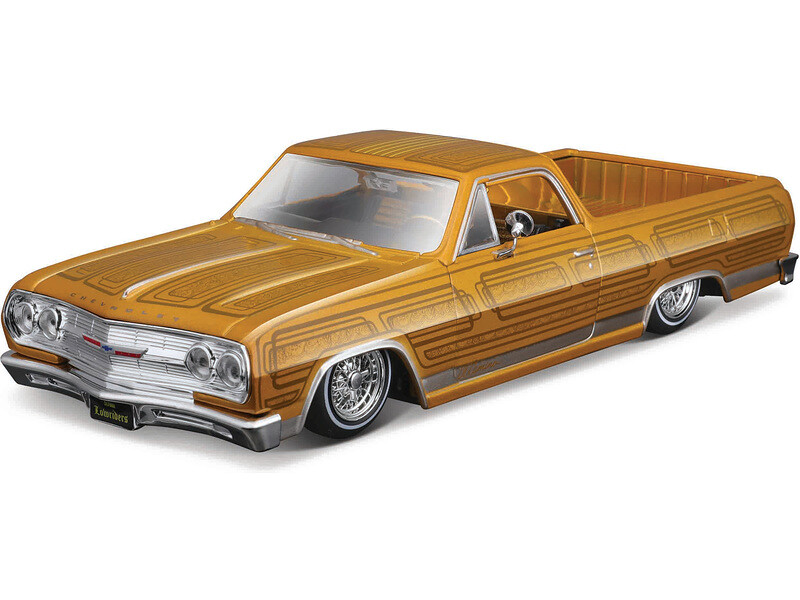 Maisto Chevrolet El Camino 1965 1:24 zlatá - MA-32543 - expresní doprava