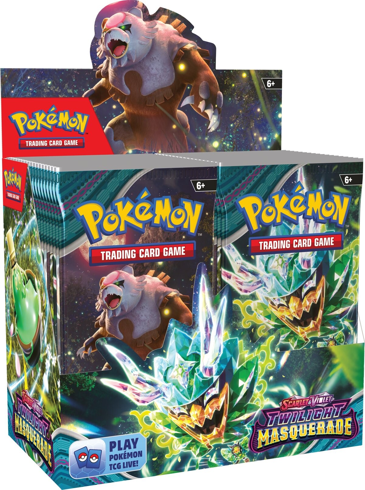 Pokémon Company Pokémon TCG: SV06 Twilight Masquerade - Booster - PCI85774 - expresní doprava