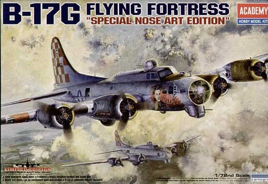 1:72 Academy 12414 B-17 Special Nose Art - 101/12414 - expresní doprava