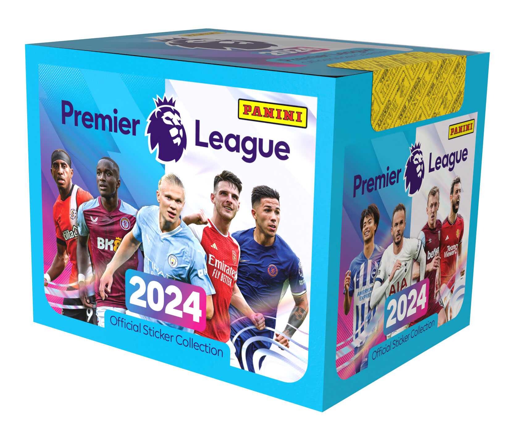 PREMIER LEAGUE 2023/2024 - samolepky - BOX (50 ks) - 01-6804 - expresní doprava