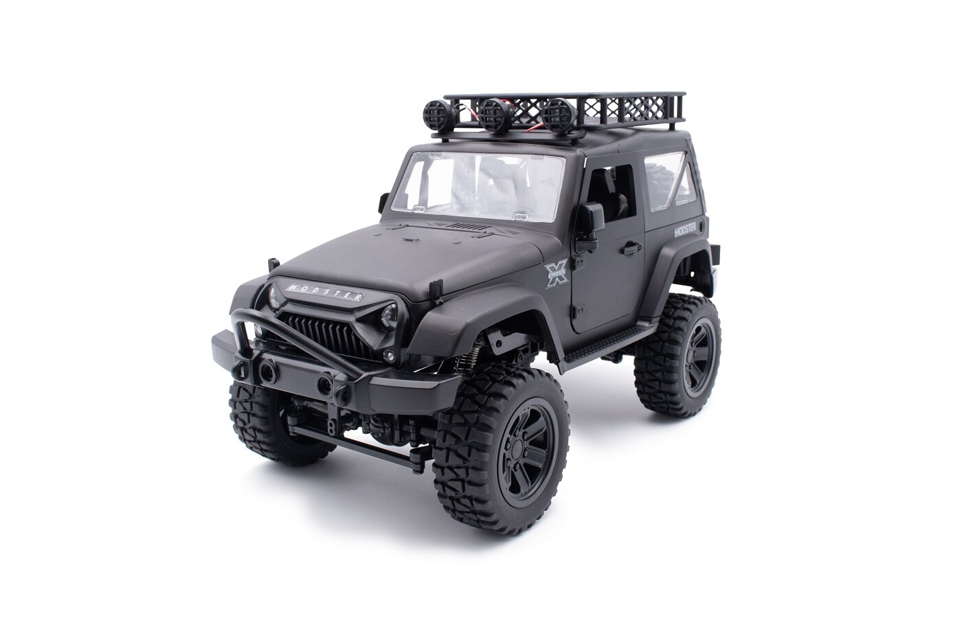 MODSTER XCross Country Elektro Brushed Crawler 4WD 1:14 RTR čierna matná MD11929