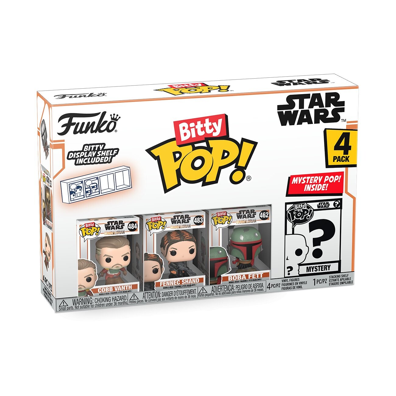 Funko Bitty POP: Mandalorian- Marshal 4PK - FK75453 - expresní doprava