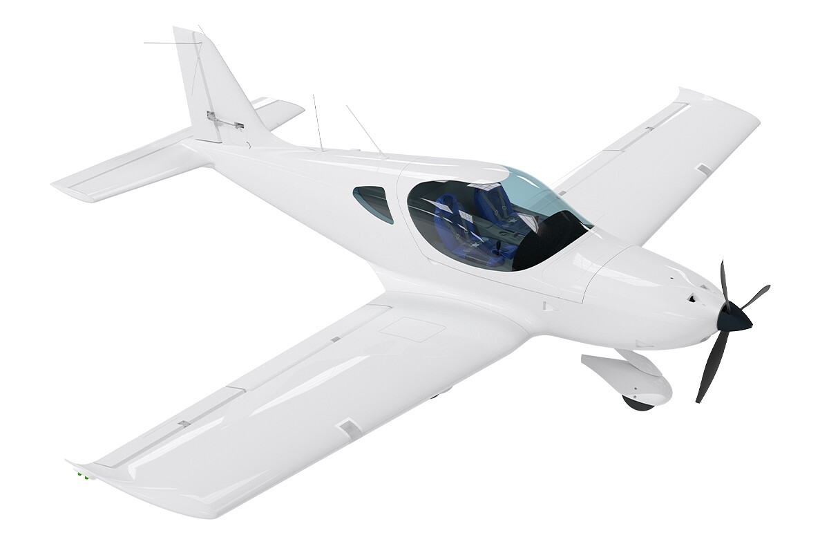 KAVAN Bristell B23 1600mm ARF - bílá - KAV02.8081 - expresní doprava