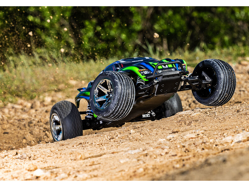 Traxxas Rustler 1:10 BL-2s RTR zelený - TRA37354-4-GRN - expresní doprava