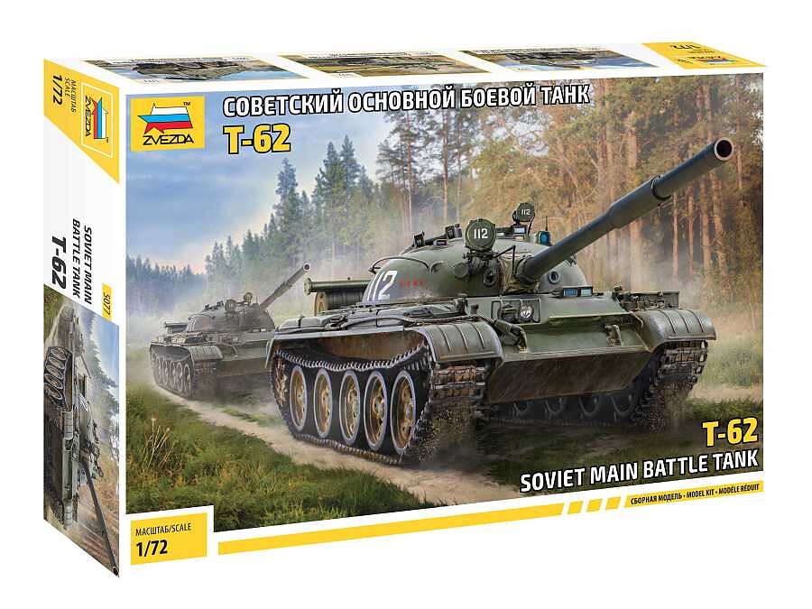 Model Kit tank 5077 - T-62 (1:72) - 32-5077 - expresní doprava