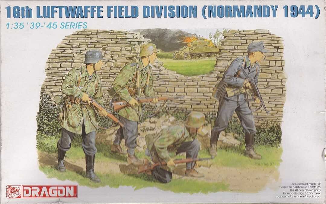 Model Kit figurky 6084 - 16th LUFTWAFFE FIELD DIV (1:35) - 34-6084 - expresní doprava