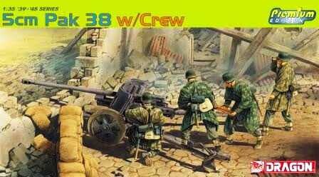 Model Kit military 6444 - 5cm PaK 38 w/CREW (1:35) - 34-6444 - expresní doprava