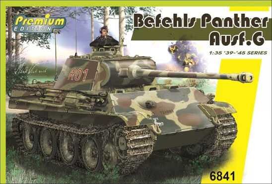 Model Kit tank 6841 - BEFEHLS PANTHER Ausf.G (1:35) - 34-6841 - expresní doprava