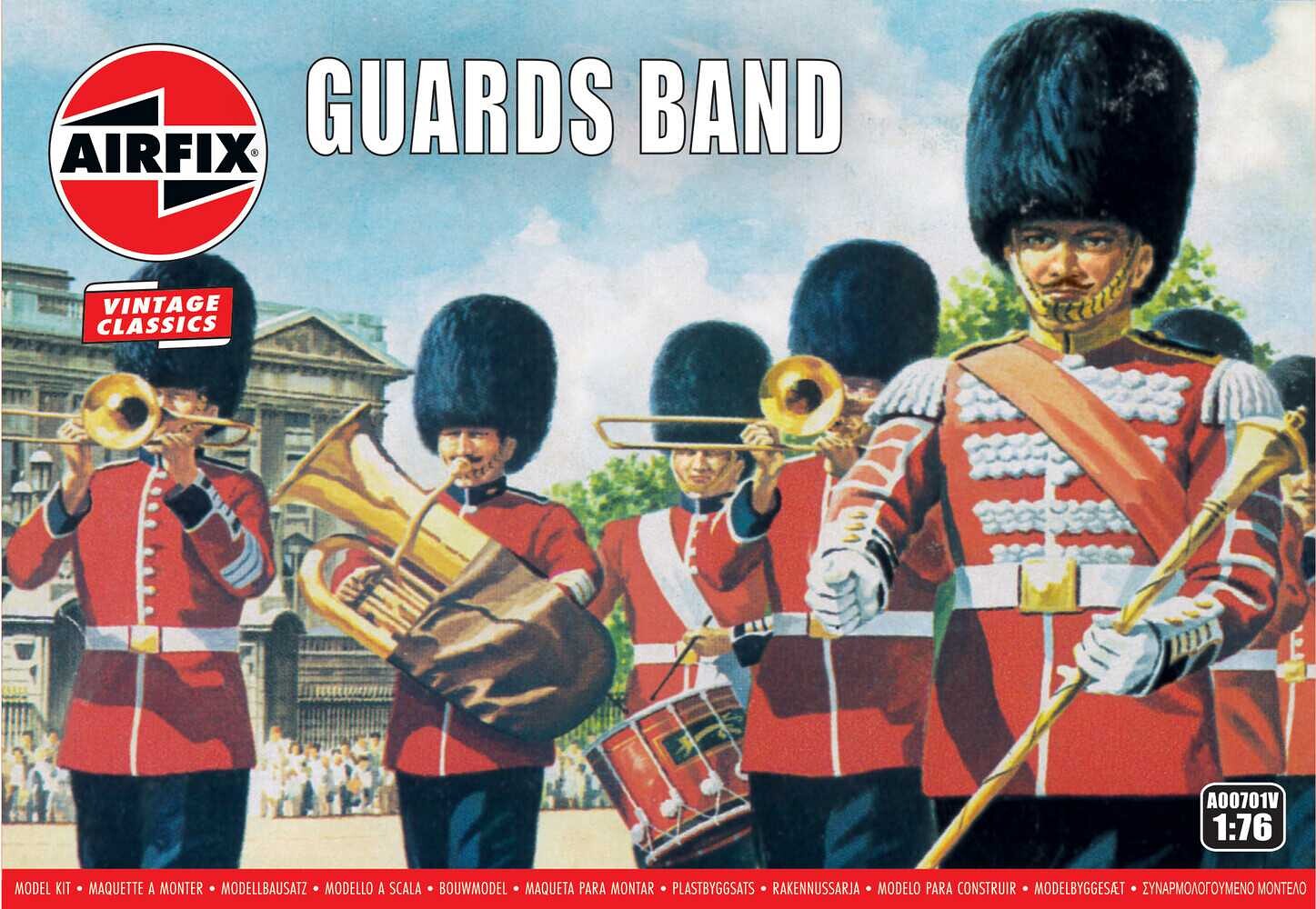 Classic Kit VINTAGE figurky A00701V - Guards Band (1:76) - 30-A00701V - expresní doprava