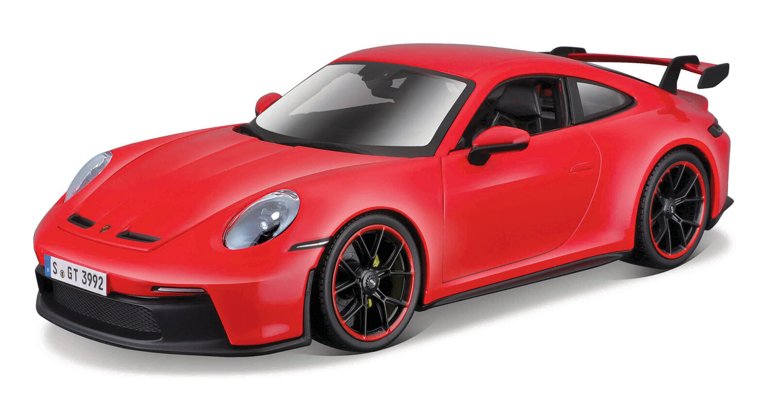 Maisto - 2022 Porsche 911 GT3, červená, 1:18 - 101231458R - expresní doprava