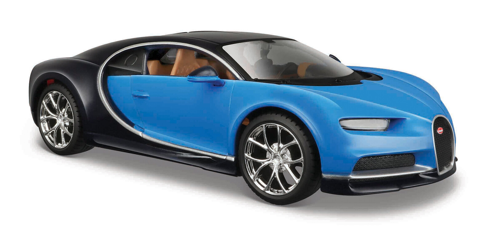 Maisto - Bugatti Chiron, modrá, 1:24 [101231514BU]