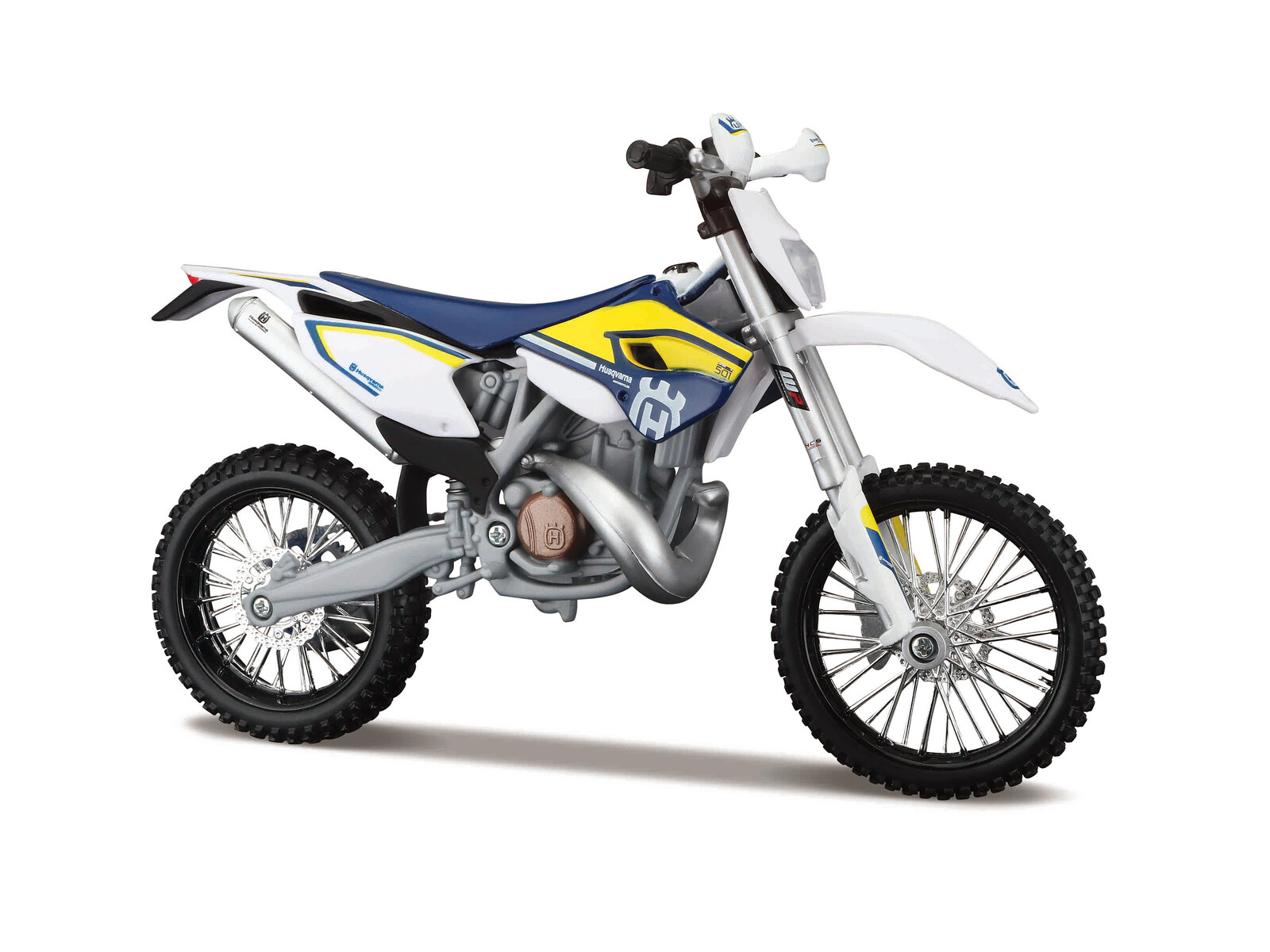 Maisto - Motocykl se stojánkem, Husqvarna FE 501, 1:12 - 101231608-32706 - expresní doprava