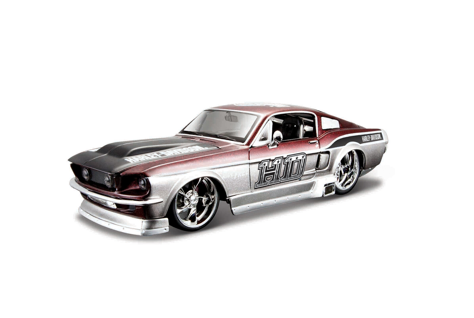 Maisto - Harley-Davidson Custom, 1967 Ford Mustang GT , 1:24 - 101232160-32168 - expresní doprava