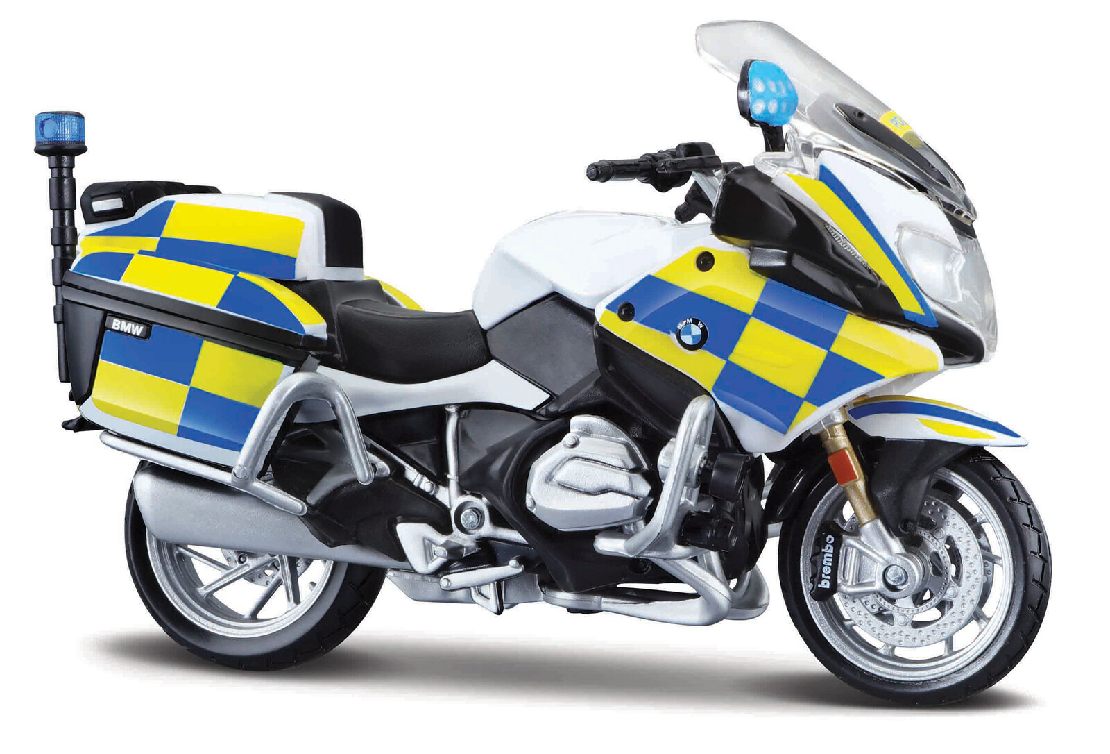 Maisto - Policejní motocykl - BMW R 1200 RT (UK), 1:18 - 101232306-15953UK - expresní doprava