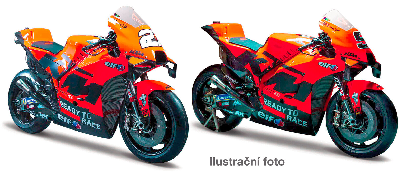 Maisto - Motocykl, Tech3 KTM Factory Racing 2021, assort, 1:18 - 101236376 - expresní doprava