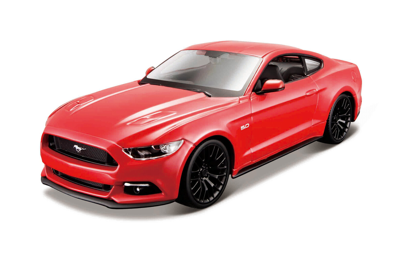 Maisto - 2015 Ford Mustang GT, červená, assembly line, 1:24 - 101239126 - expresní doprava