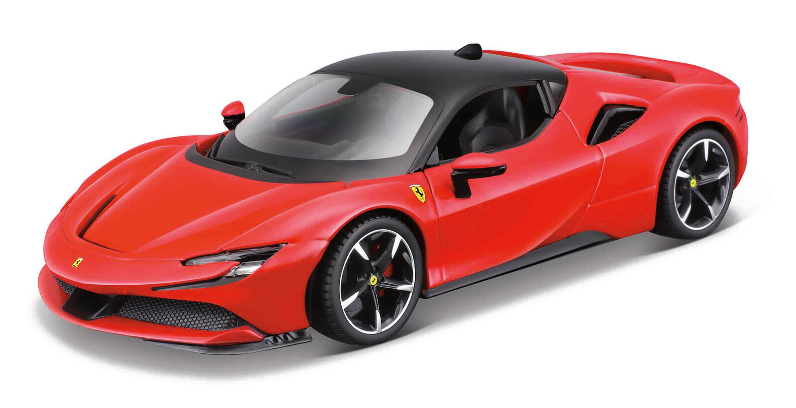 Maisto - Ferrari Assembly line, SF90 Stradale, červená, 1:24 - 101239137 - expresní doprava