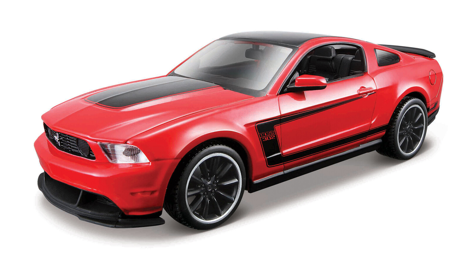 Maisto - Ford Mustang Boss 302, červená, assembly line, 1:24 - 101239269 - expresní doprava