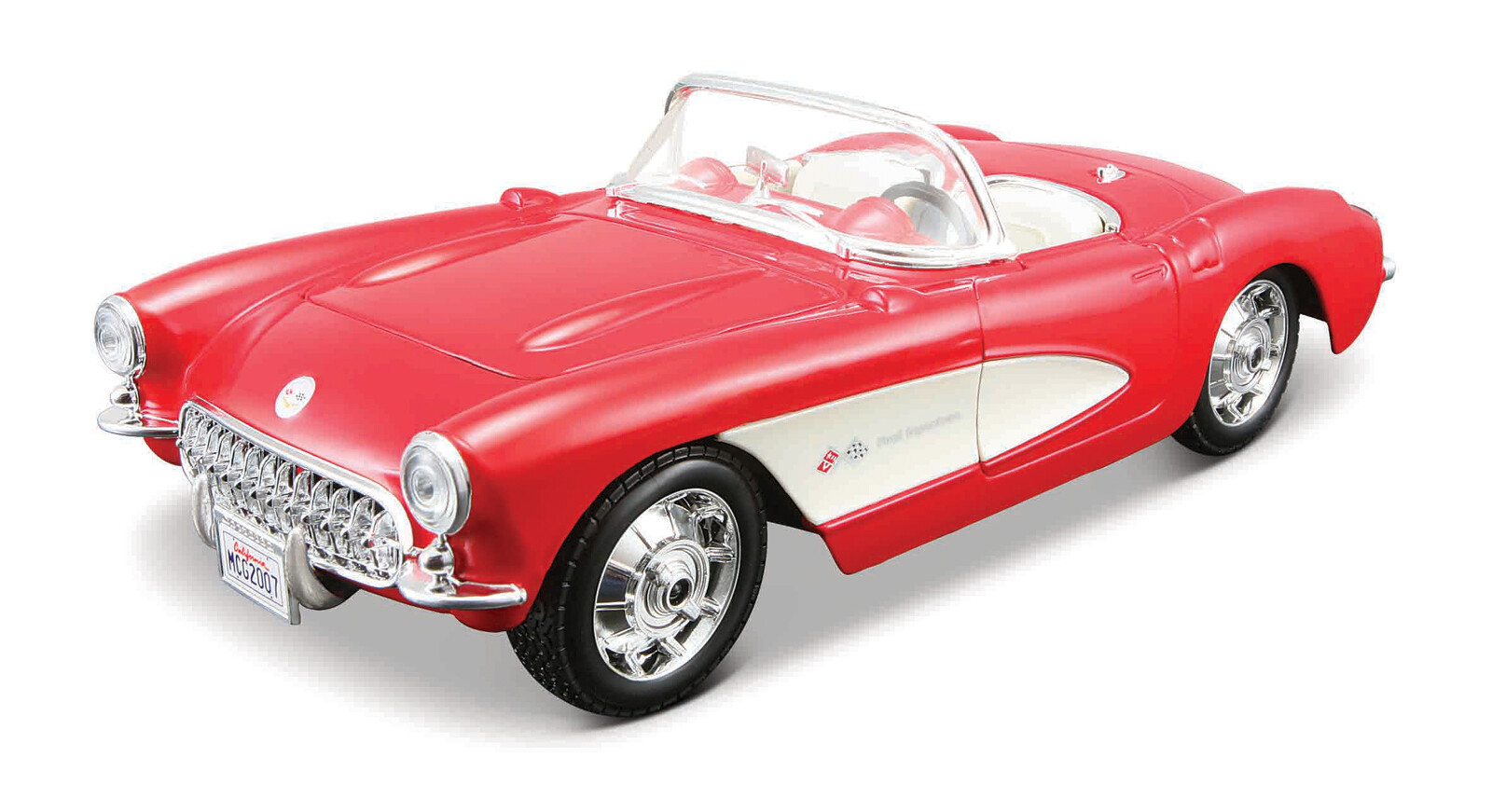 Maisto - MODEL KITS, ASSEMBLY LINE, 1957 Corvette, 1:24 - 101239275 - expresní doprava