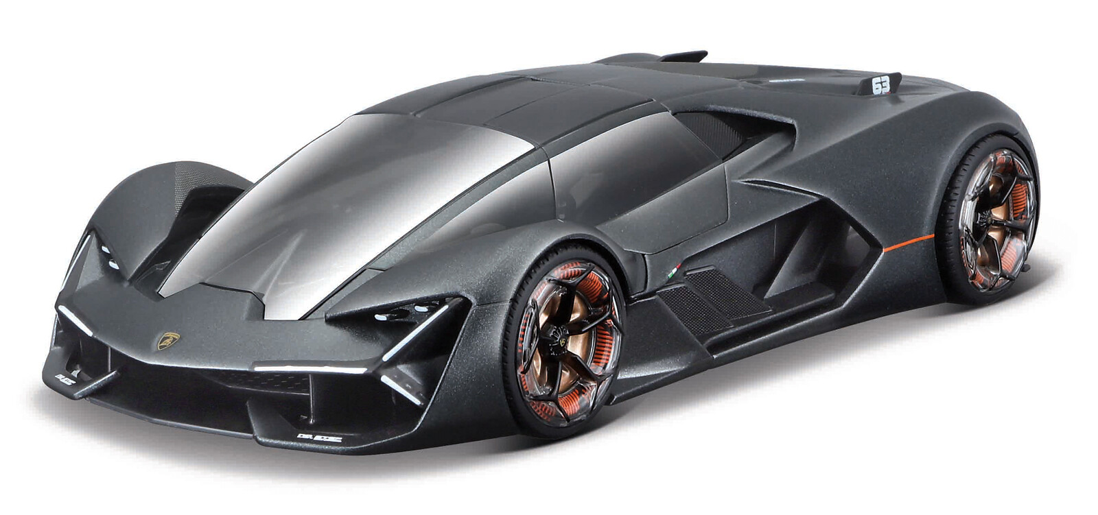 Maisto - Lamborghini Terzo Millennio, metal šedá, assembly line, 1:24 - 101239287 - expresní doprava