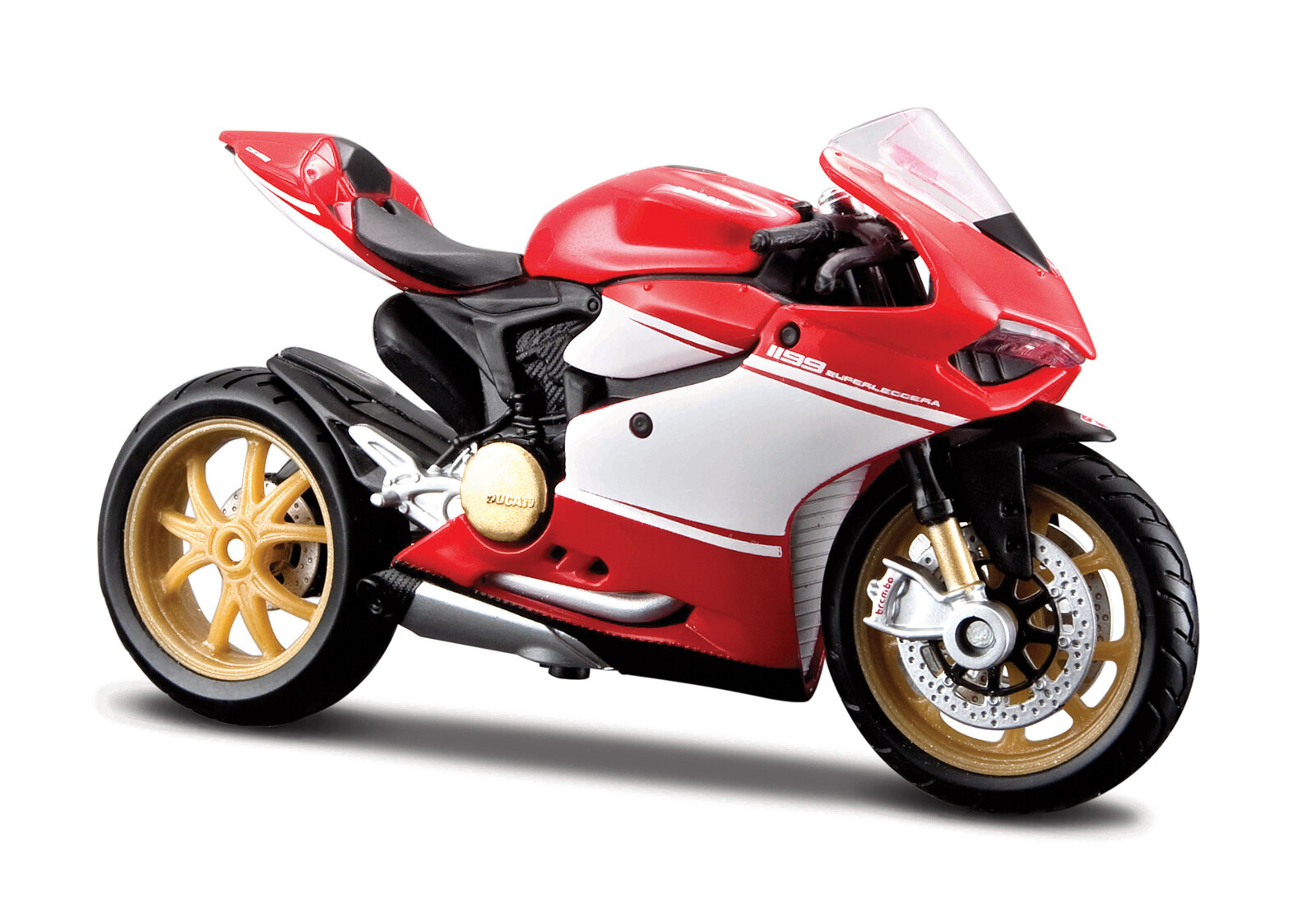 Maisto - Motocykl, Ducati 1199 Superleggera, 1:18 - 101239300-13100 - expresní doprava