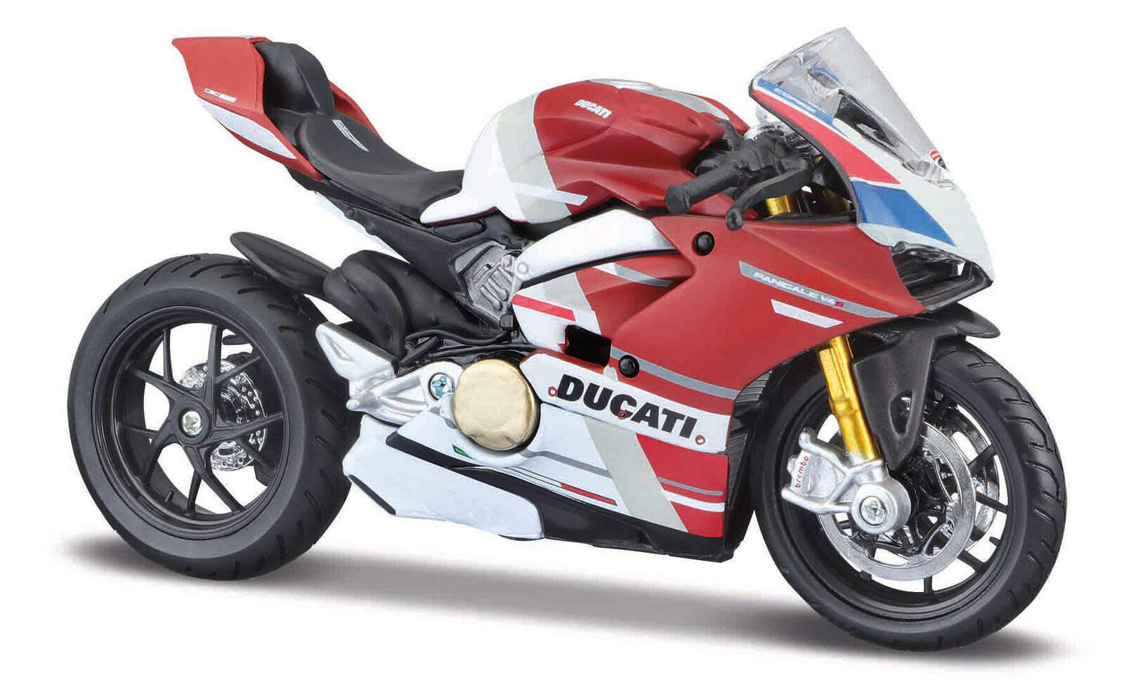 Maisto - Motocykl, Ducati Panigale V4 S Corse, 1:18 - 101239300-19132 - expresní doprava