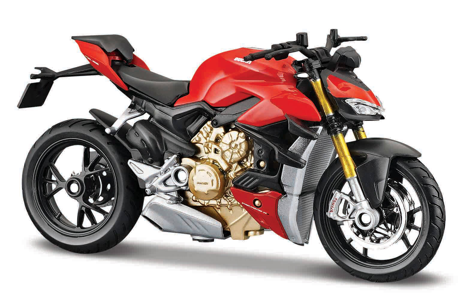 Maisto - Motocykl, Ducati Super Naked V4 S, 1:18 - 101239300-20075 - expresní doprava