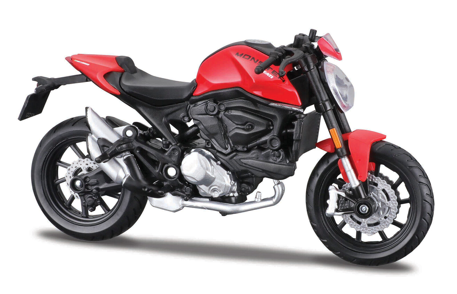 Maisto - Motocykl, Ducati Monster, červená, 1:18 - 101239300-20131 - expresní doprava