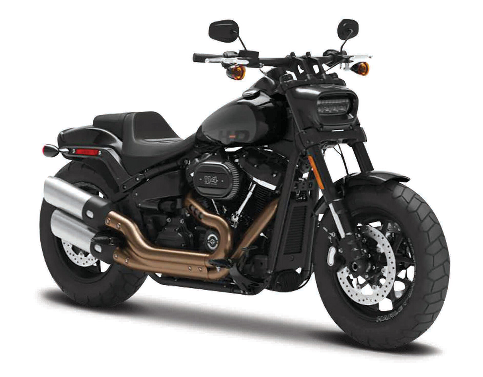 Maisto - HD - Motocykl - 2022 Fat Bob® 114, 1:18 - 101239360-22937 - expresní doprava