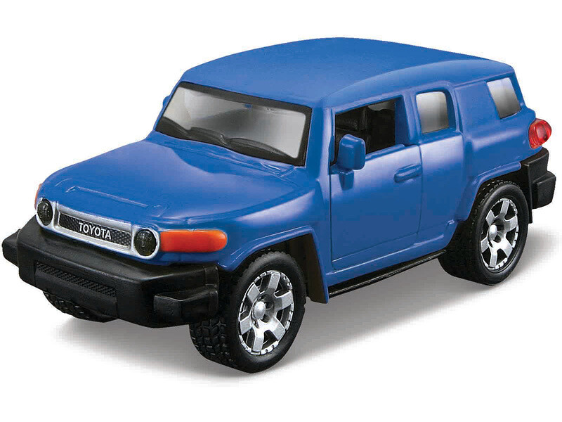 Maisto Toyota FJ Cruiser 1:49 bílo-modrá - MA-21001-06161 - expresní doprava