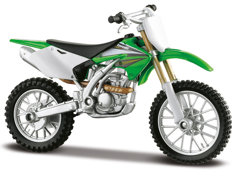 Maisto Kawasaki KX 250F 1:18 - MA-39300-04045 - expresní doprava