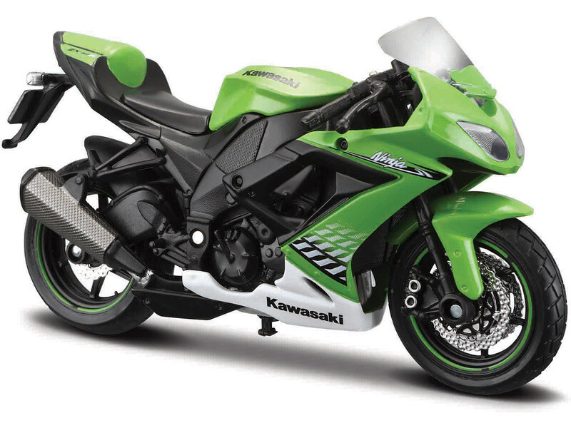 Maisto Kawasaki Ninja ZX-10R 1:18 - MA-39300-10004 - expresní doprava