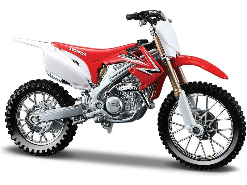 Maisto Honda CRF450R 1:18 - MA-39300-10021 - expresní doprava