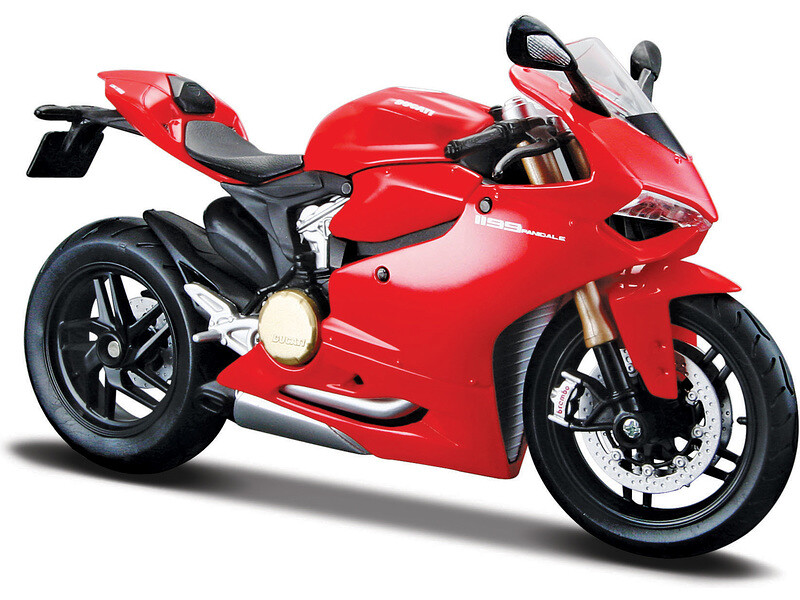 Maisto Ducati 1199 Panigale 1:18 - MA-39300-11092 - expresní doprava