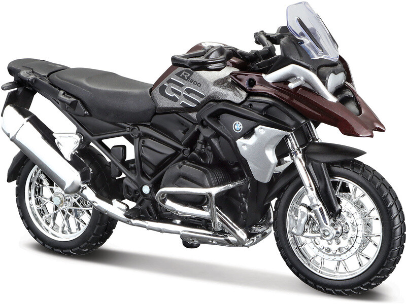 Maisto BMW R 1200 GS 2017 1:18 černá - MA-39300-17060BK - expresní doprava