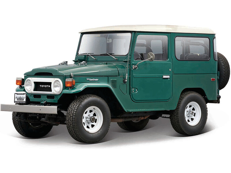 Maisto Toyota Land Cruiser FJ40 1960 1:36 zelená - MA-21001-22899 - expresní doprava